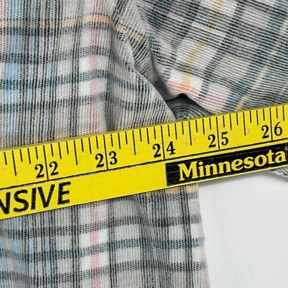 NWT TOMMY BAHAMA Coastline Cord Stretch Harbor Check Shirt Men 2XLT Featherstone - Picture 10 of 15